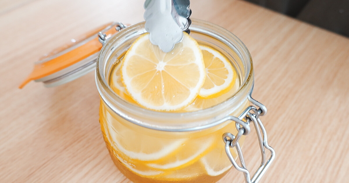 レンジで作るはちみつプリン