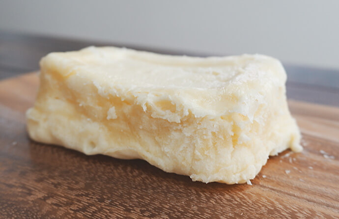 完成した米粉蒸しパン